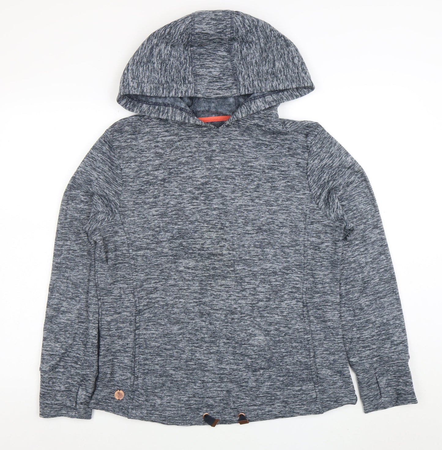 Regatta Great Outdoors Women's Grey Hoodie UK 12 Pullover Long Sleeve