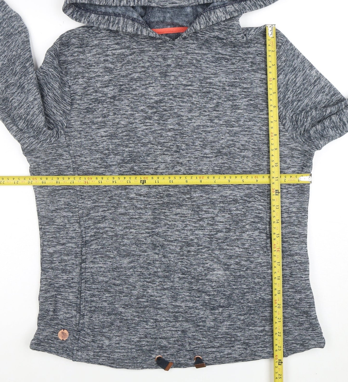 Regatta Great Outdoors Women's Grey Hoodie UK 12 Pullover Long Sleeve