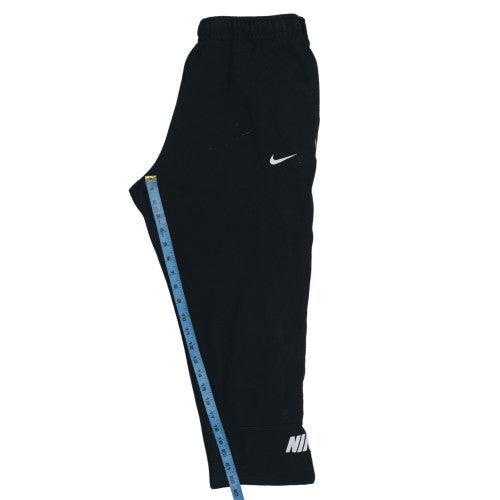 Nike Womens Black Jogger Sweatpants Medium Elastic Waist Sportswear