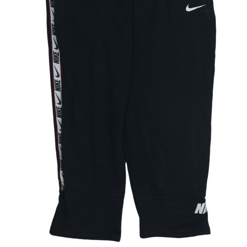 Nike Womens Black Jogger Sweatpants Medium Elastic Waist Sportswear