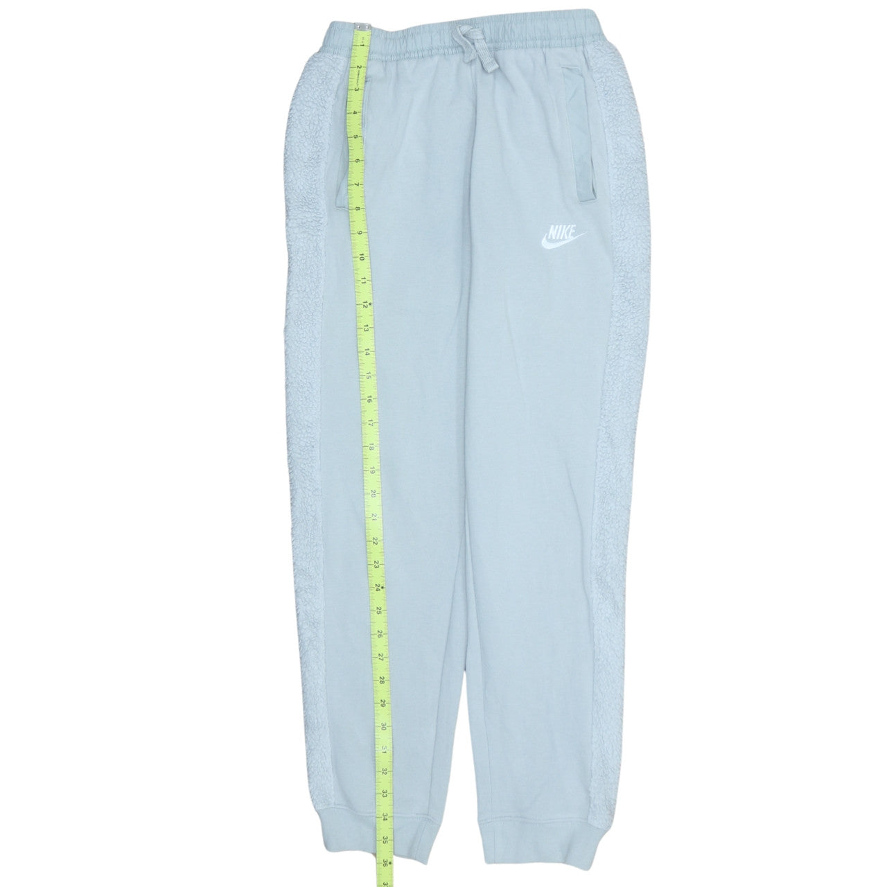 Nike Teens Grey Fleece Jogger Sweatpants Lined Size L