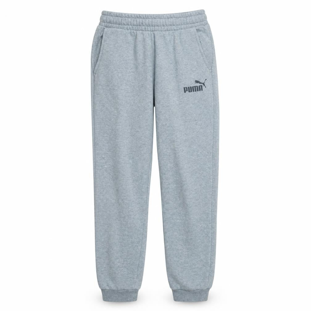 Puma Boys Grey Jogger Trousers 13-14 Years Elastic Waist Comfort Fit