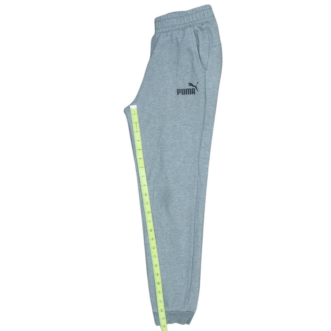 Puma Boys Grey Jogger Trousers 13-14 Years Elastic Waist Comfort Fit