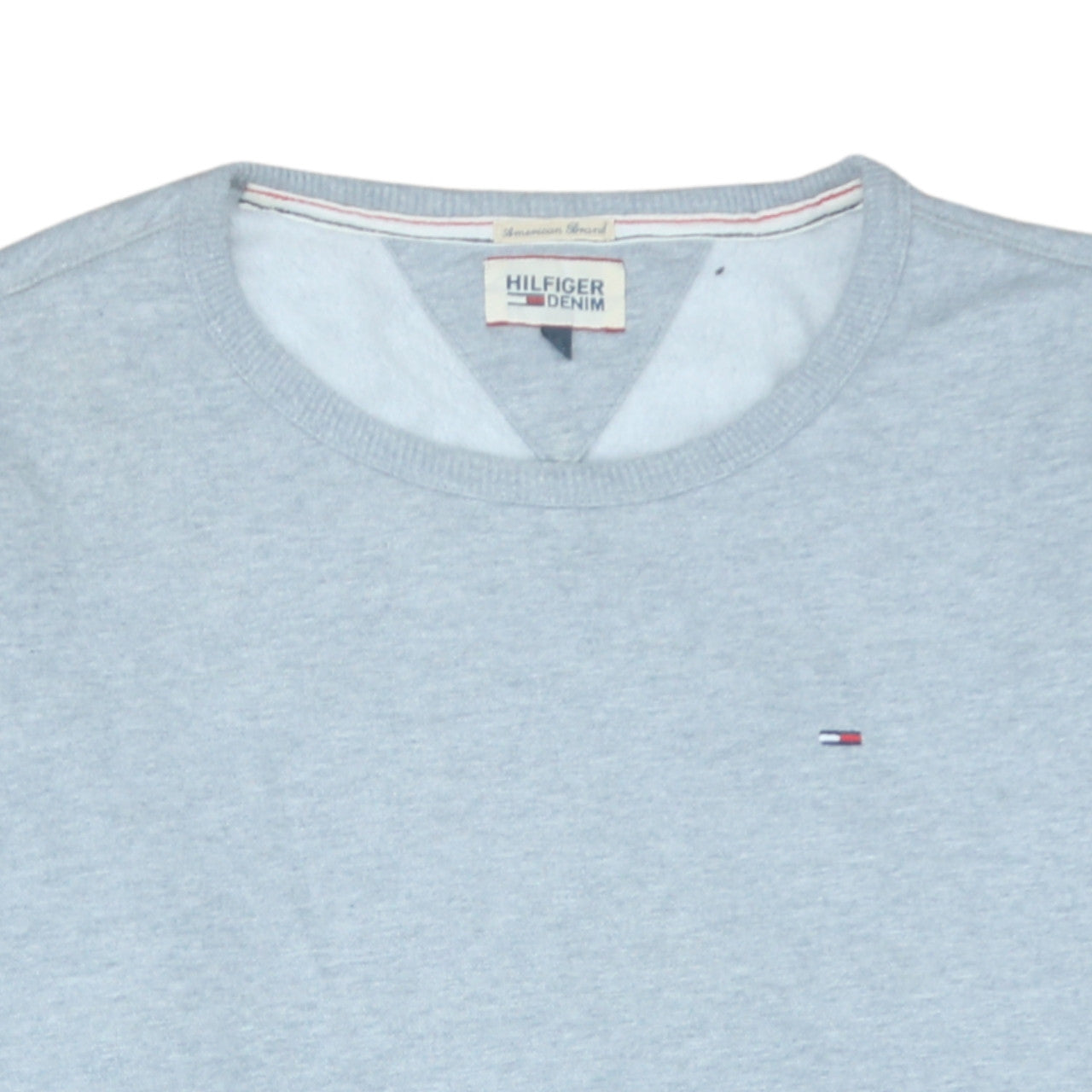 Hilfiger Denim Men's Grey XL Crew Neck Pullover Sweatshirt