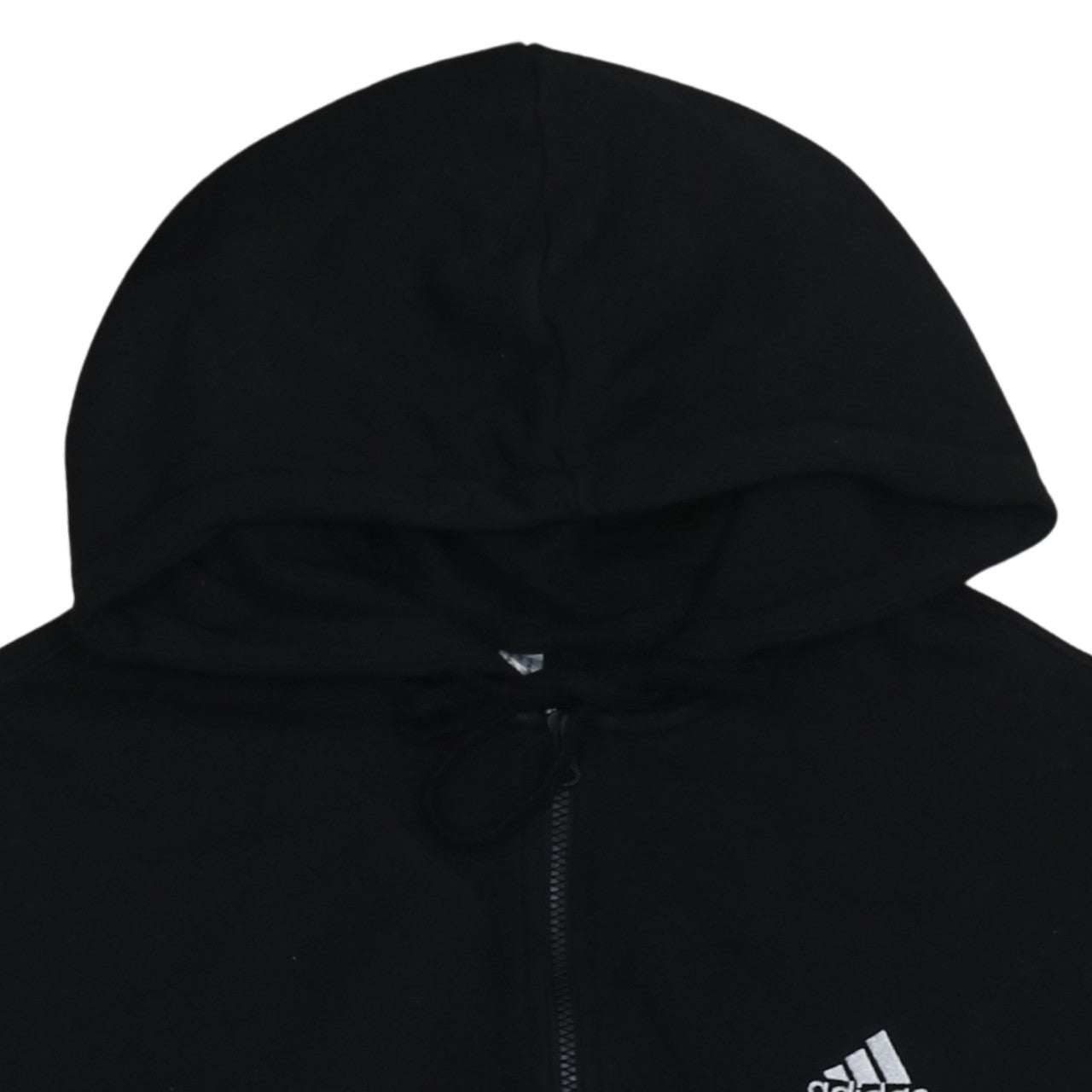 Adidas Women's Black Full Zip Hoodie Size 1X - Hooded Sweatshirt