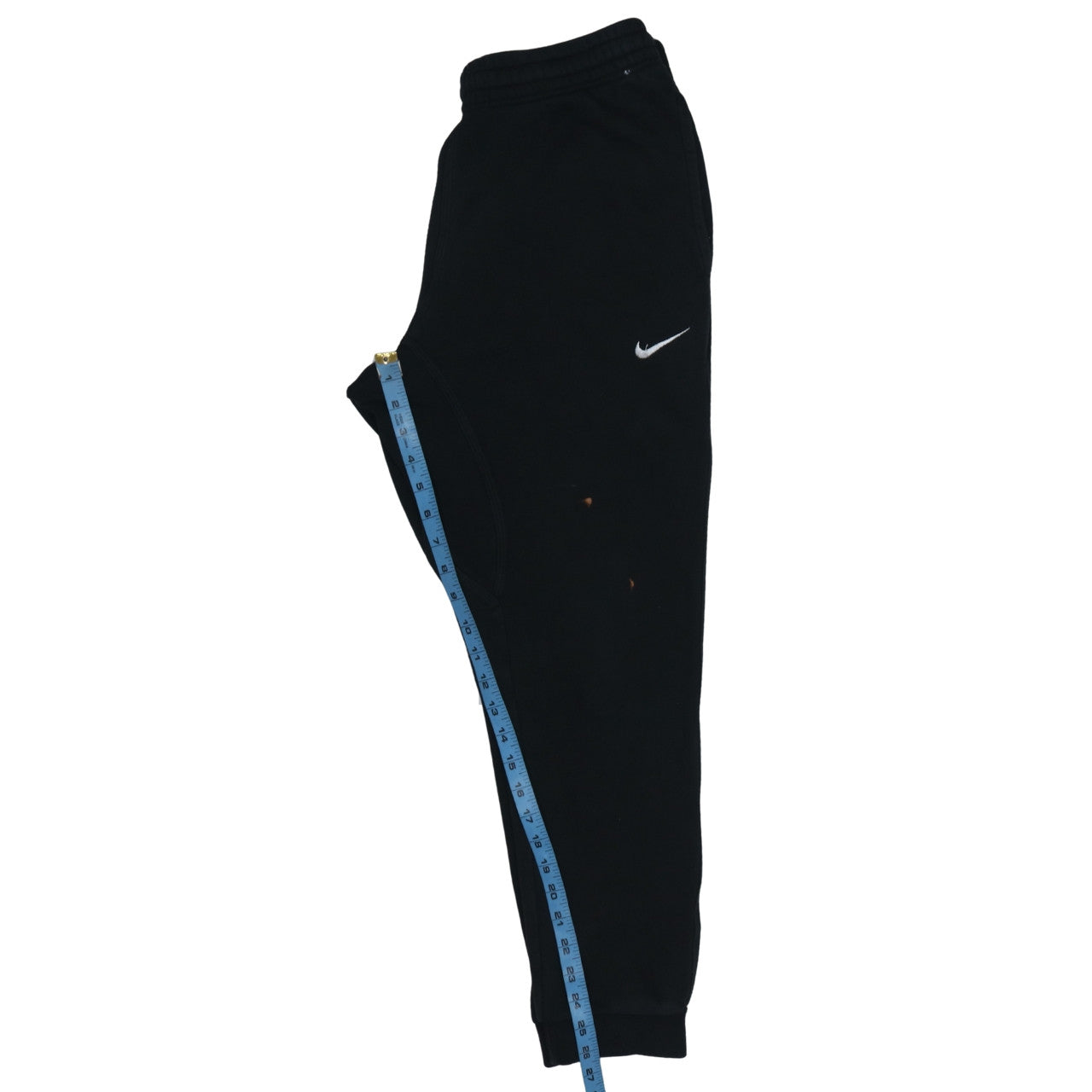 Nike Men's Black Jogger Trousers M Regular Fit Fleece Comfort