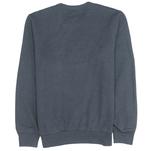 GAP Men's Grey Crew Neck Logo Pullover Sweatshirt Size S