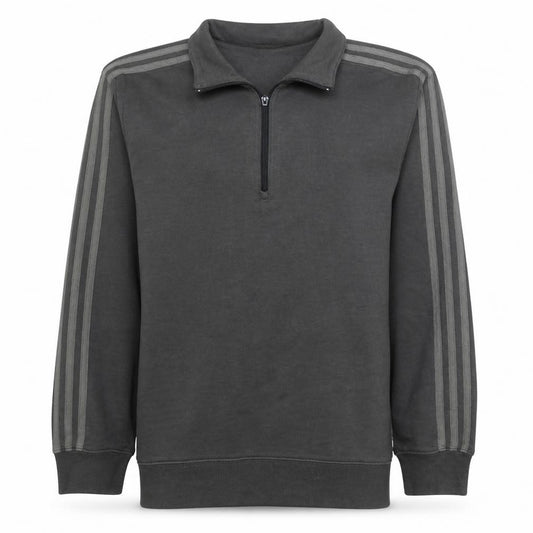 Adidas Men’s Green 1/2 Zip Sweatshirt Size M Sports Fleece