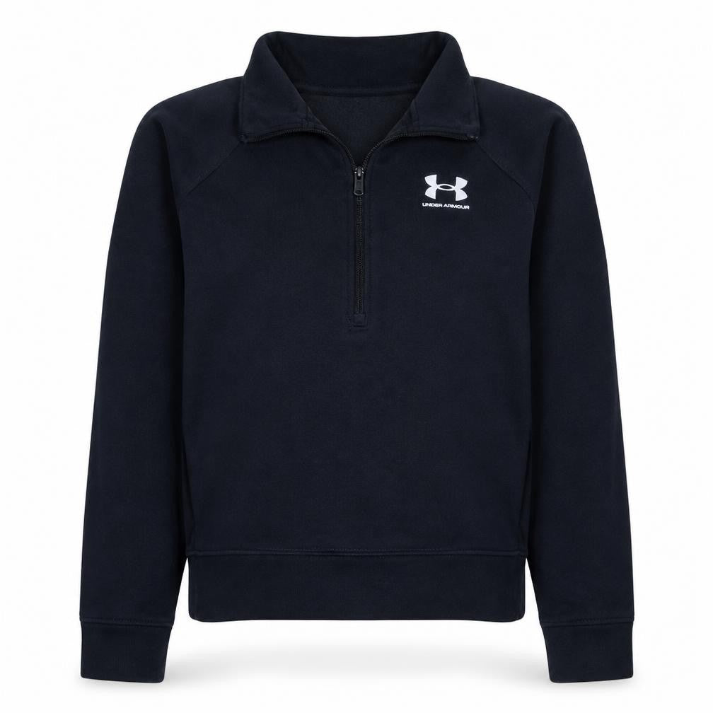 Under Armour Womens Black Medium 1/2 Zip Pullover Sweatshirt
