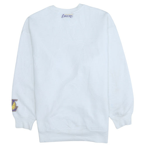 Primark Cares NBA Los Angeles Lakers White Sweatshirt 2XS Womens