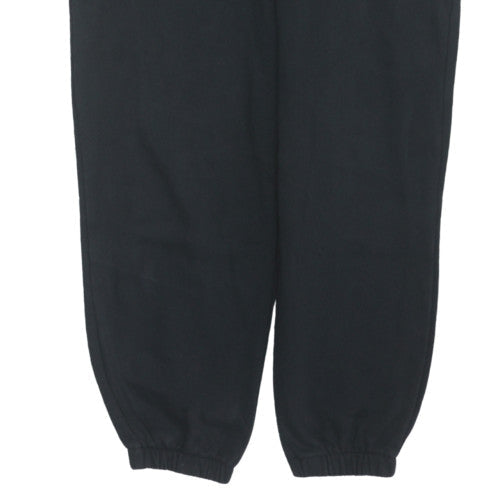 Puma Womens Black Small Jogger Sweatpants Elastic Waist Casual