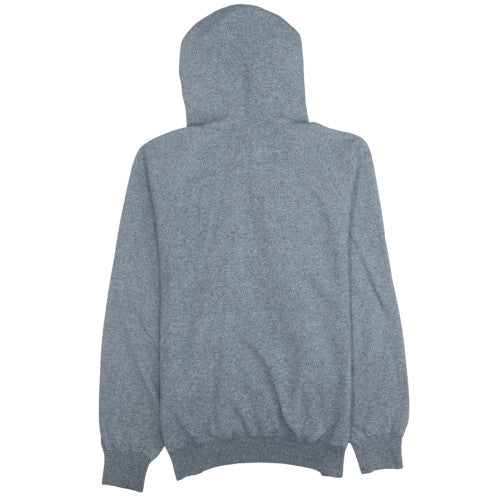 Champion Men's Grey Pullover Hoodie L Logo Sportswear Fleece