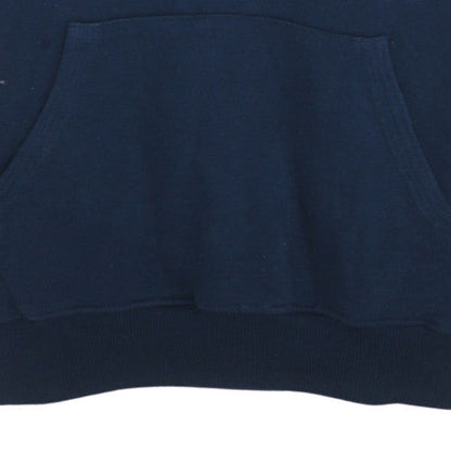 Additional view of Lee Cooper Men's Blue L 1/4 Zip Hooded Sweatshirt Regular Fit