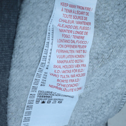 Levi's Boys Grey Pullover Hoodie 16 Years Camo Logo Fleece Sweatshirt