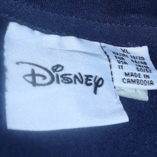 Disney Women's Navy Stitch Pullover Hoodie XL - Primark Cares