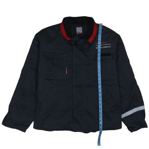 Fristads Kansas Men's Black Workwear Jacket L Reflective Toyota