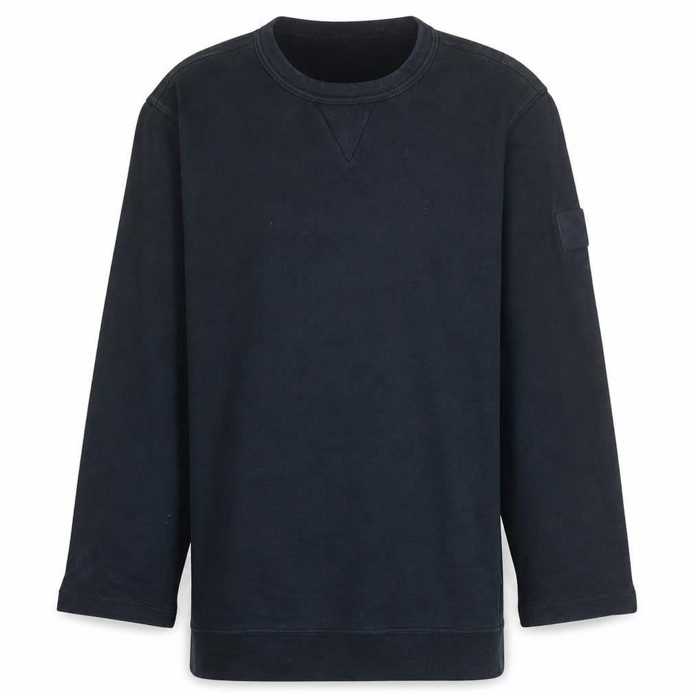 Hugo Boss Men's Black Crew Neck Pullover Sweatshirt L Regular