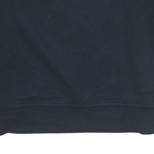 Hugo Boss Men's Black Crew Neck Pullover Sweatshirt L Regular