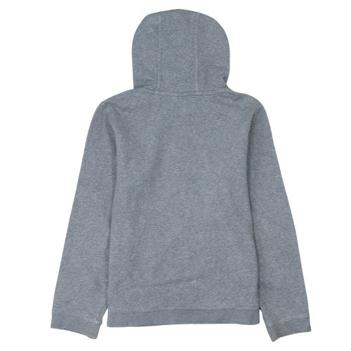 Nike Boys Grey Pullover Hoodie XL 158-170cm Fleece Lined Casual Sweatshirt