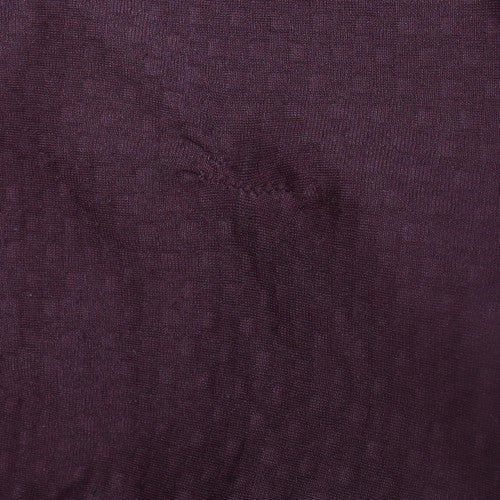 Adidas Womens Burgundy 1/2 Zip Hooded Pullover Sweatshirt Size L