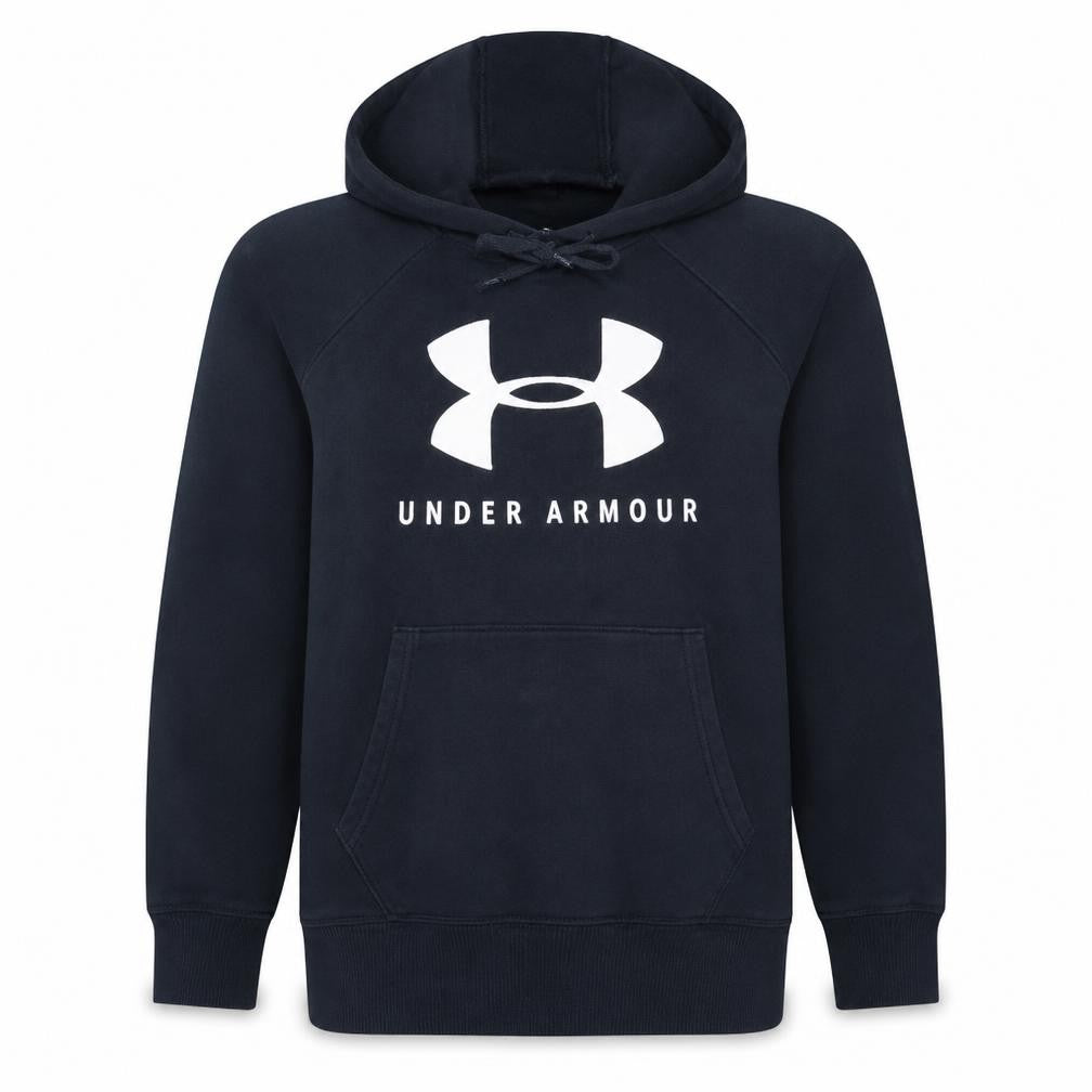 Under Armour Womens Black Hoodie Medium Pullover Sweatshirt