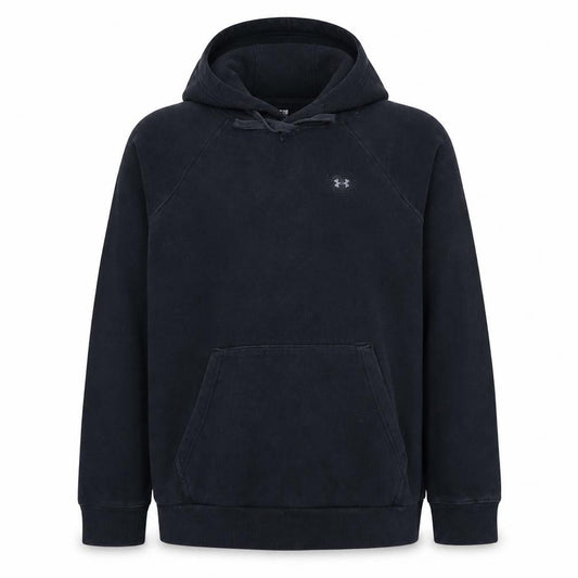 Under Armour Mens Black L Pullover Hoodie Fleece Regular Fit