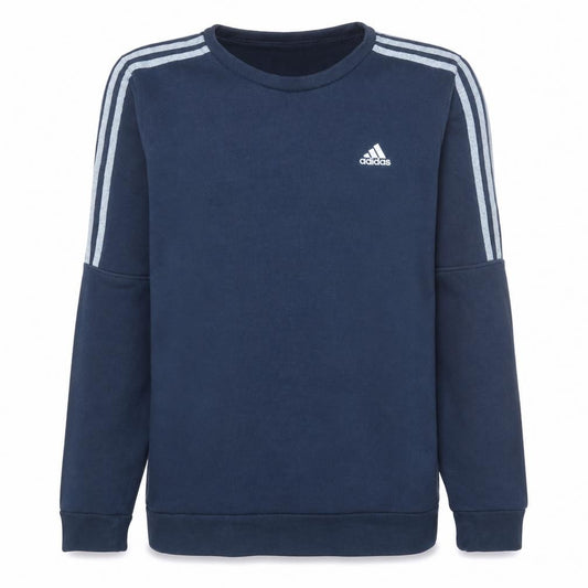 Adidas Mens Navy Blue Crew Neck Long Sleeve Sweatshirt M