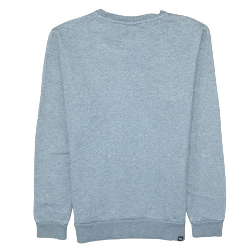 Puma Men's Grey Crew Neck Pullover Sweatshirt Size S