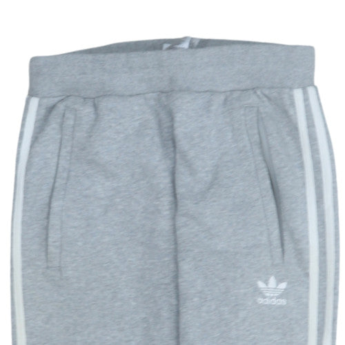 adidas Mens Grey Sweatpants M Regular Tapered Fleece Joggers