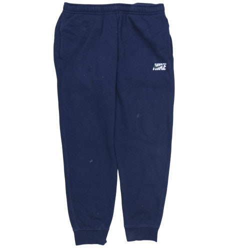 Nike Men's Blue Jogger Trousers L Fleece Casual Sweatpants