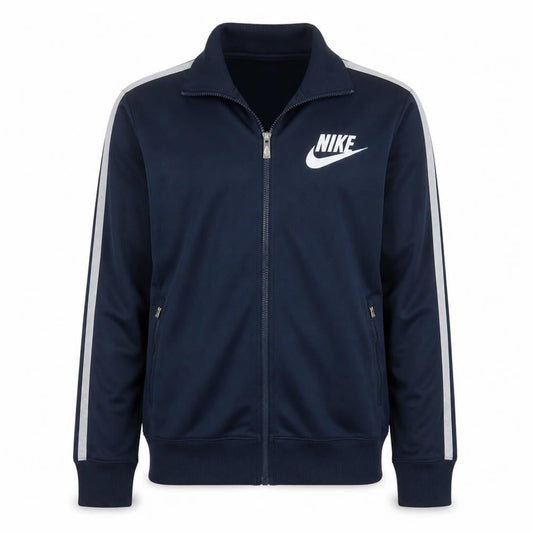 Nike Men's Blue Track Jacket M Full Zip Sportswear Top