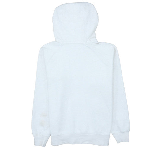 Nike Women’s White Pullover Hoodie Medium – Air Logo Graphic Sweatshirt