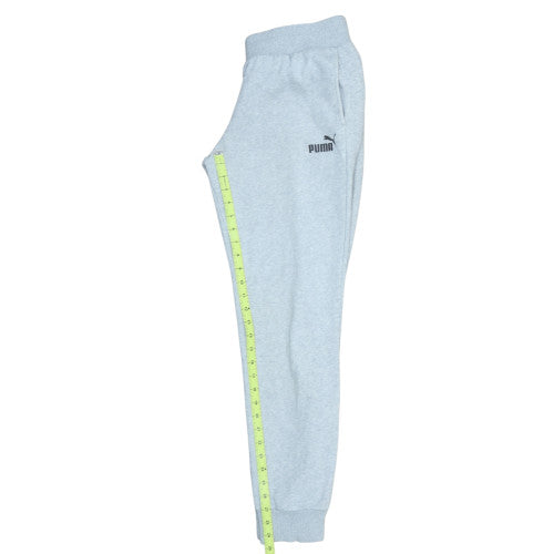 Puma Womens Grey Jogger Sweatpants Size 12 Cotton Blend
