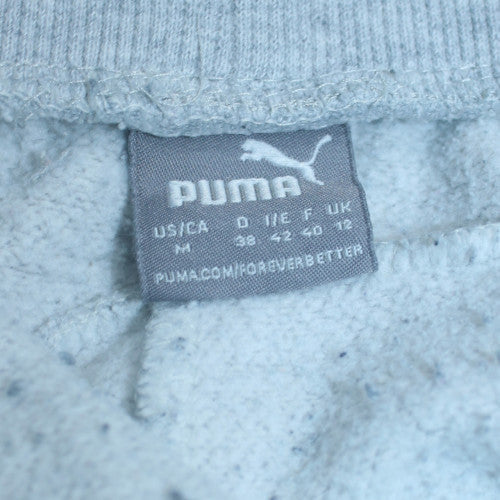 Puma Womens Grey Jogger Sweatpants Size 12 Cotton Blend