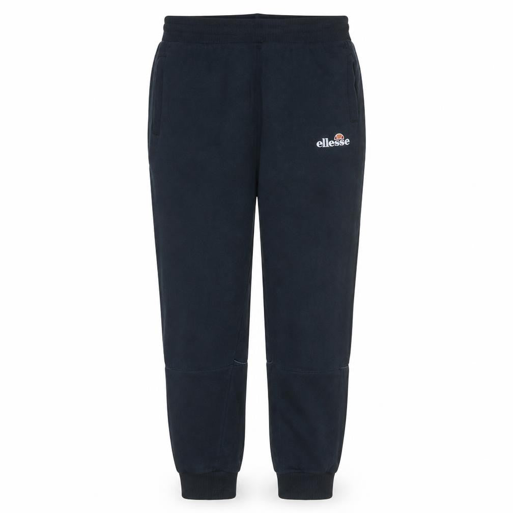 Ellesse Men's Black Regular Fit Sweatpants with Logo