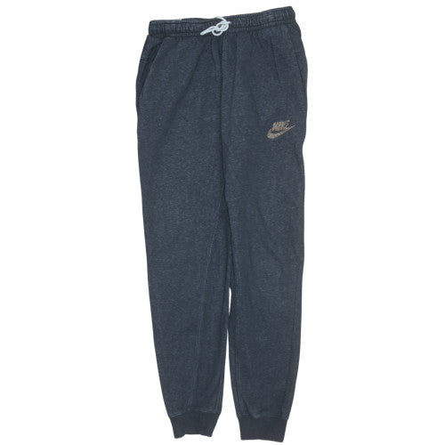 Nike Women Black Fleece Sweatpants Tapered Small