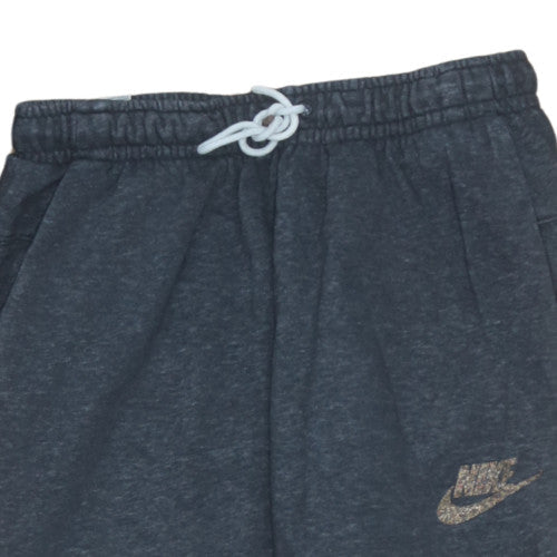 Nike Women Black Fleece Sweatpants Tapered Small