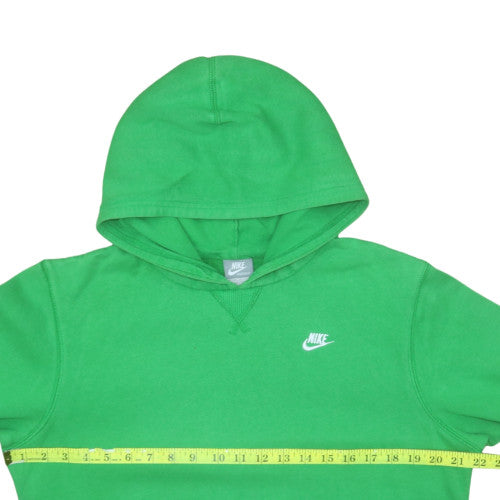 Nike Boys Green Pullover Hoodie XL 15-16 Years Cotton Blend Fleece