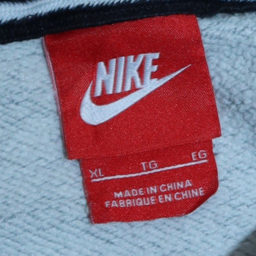 Nike Men's Grey XL Crew Neck Pullover Sweatshirt