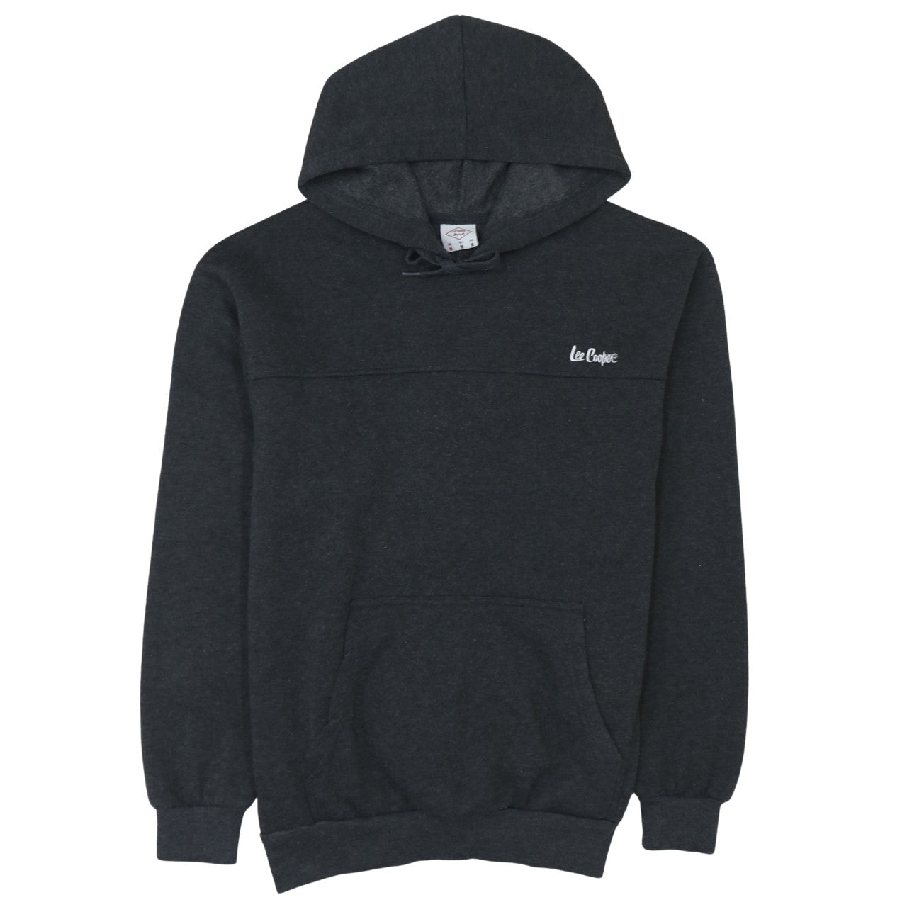 Lee Cooper Men’s Black Pullover Hoodie Size M Regular Fit