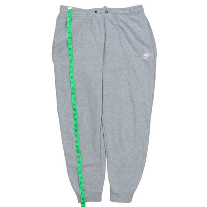 Nike Men's Grey Regular Fit Sweatpants Size L with Logo