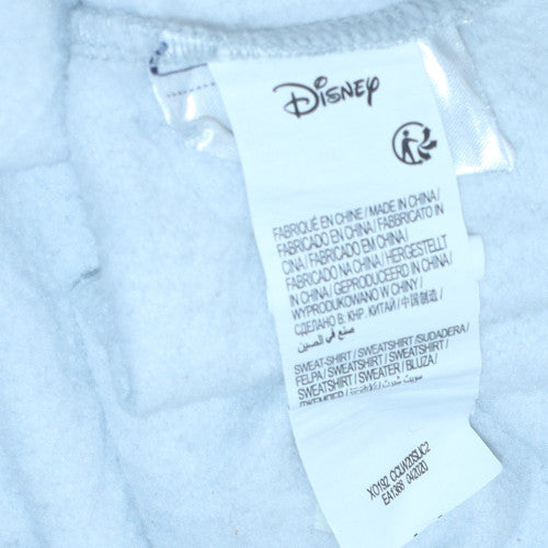 Disney Women Grey Hoodie Sweatshirt M Mickey & Friends Pullover