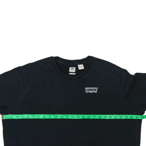 Levi's Men's Black XL Pullover Sweatshirt Crew Neck