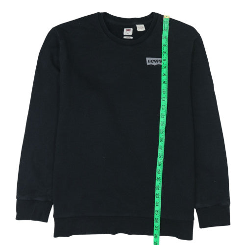 Levi's Men's Black XL Pullover Sweatshirt Crew Neck