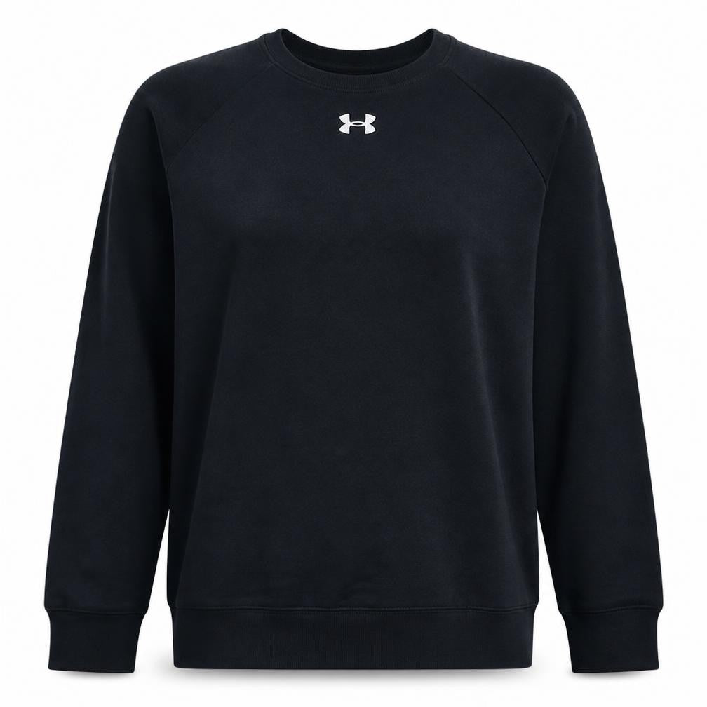 Under Armour Womens Black XL Pullover Sweatshirt Crew Neck Sportswear