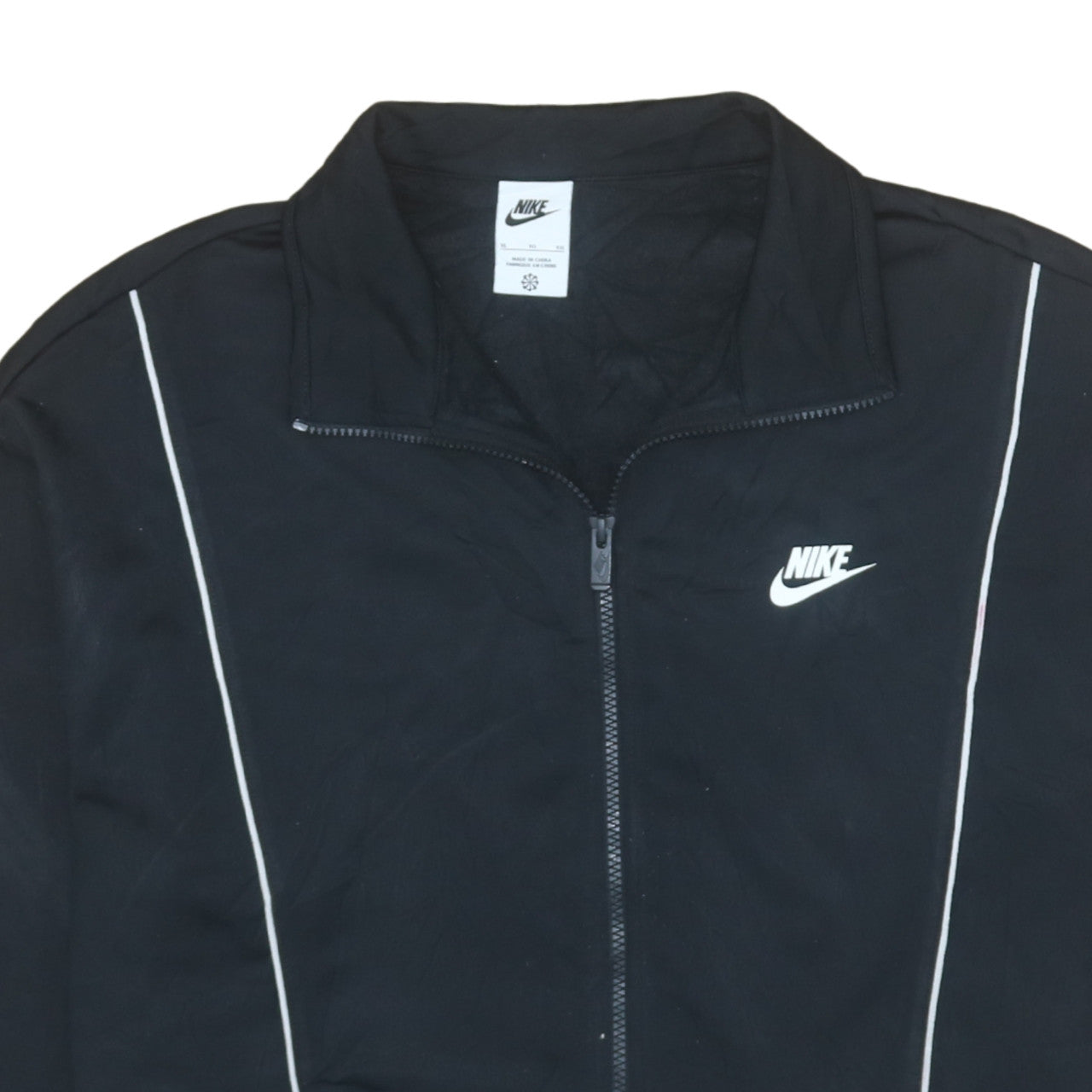 Nike Women's Black XL Track Jacket Full Zip Sportswear