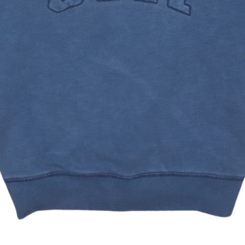 GAP Women’s Blue Medium Pullover Sweatshirt 100% Cotton Logo