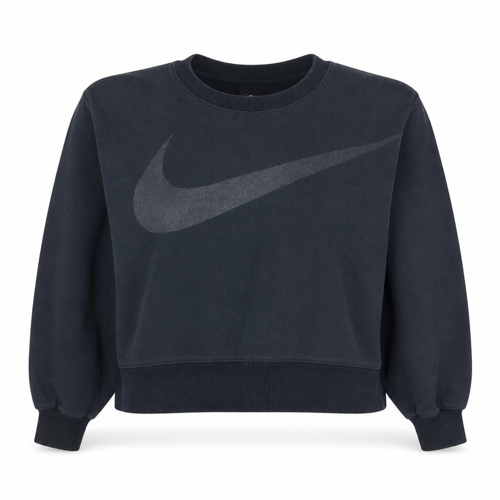 Nike Women Black Dri-Fit Crew Neck Pullover Sweatshirt L