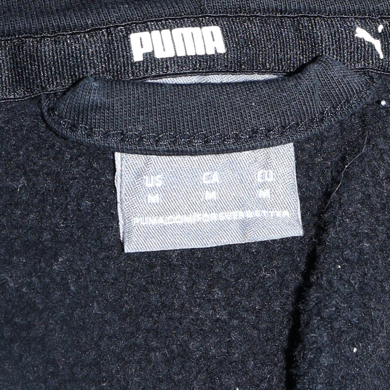 Puma Womens Black Full Zip Hoodie M Colourblock Hooded Sweatshirt