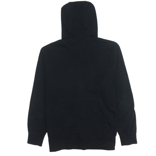 Nike Men's Black Full Zip Hoodie Fleece L Regular Fit